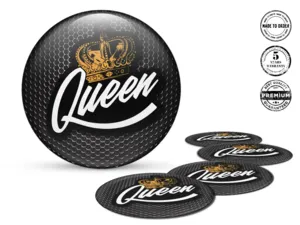 Domed Stickers Logo Pro Moto Temporal Surge